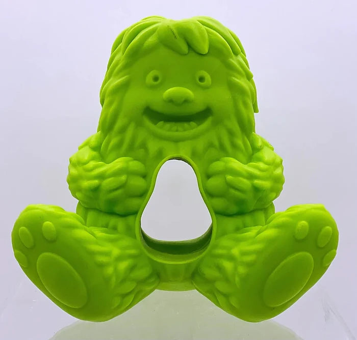Yeti Dog Chew Puff & Play Hangry Yeti Green