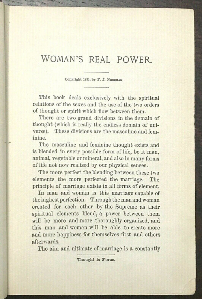YOUR FORCES AND HOW TO USE THEM - Mulford, 1904 - NEW THOUGHT MIND POWER SPIRIT
