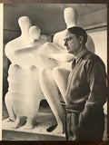 YOUSUF KARSH Photogravure Portrait Art Photo Print, 1960s - Sculptor HENRY MOORE