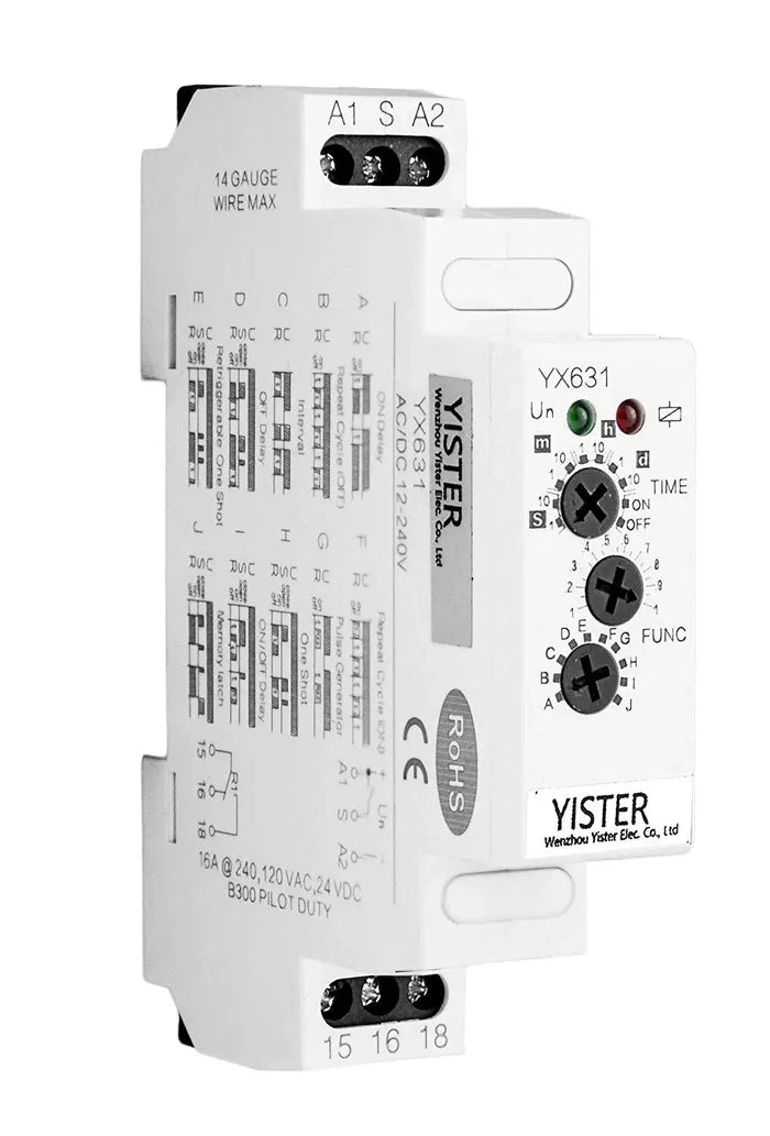 YX632 / YX532T – Multi-function Time Delay Relay