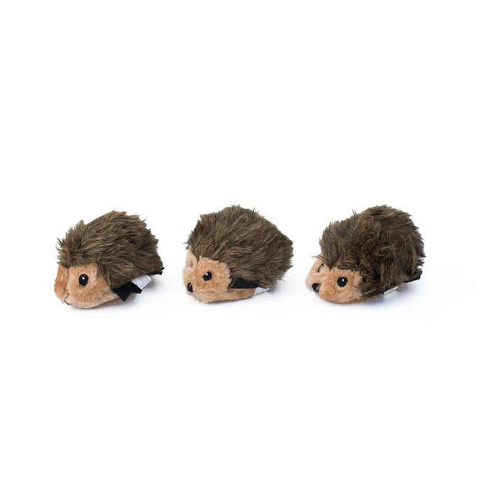 ZippyPaws  Miniz 3 Pack Hedgehogs