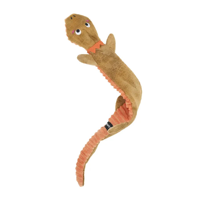 ZippyPaws Rope Reptilez Bearded Dragon Dog Rope Toy