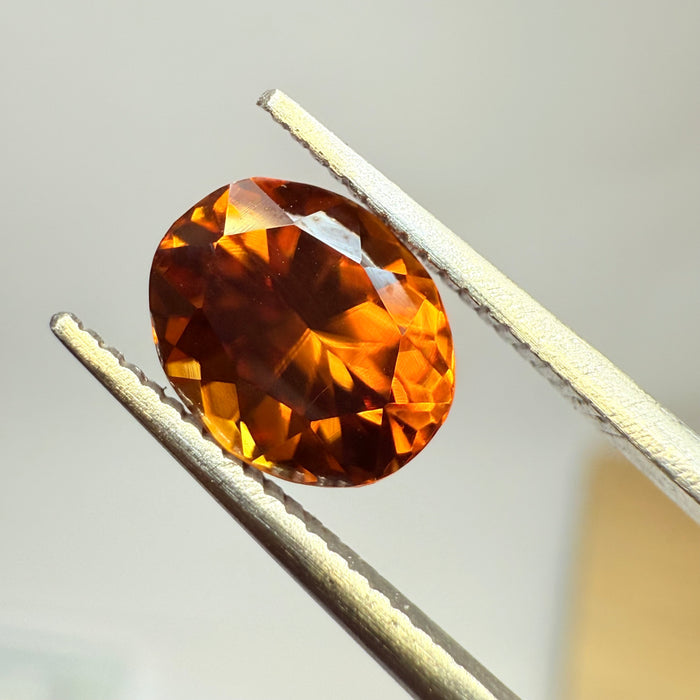 Zircon, 1.93ct, Tanzania, Unheated Untreated