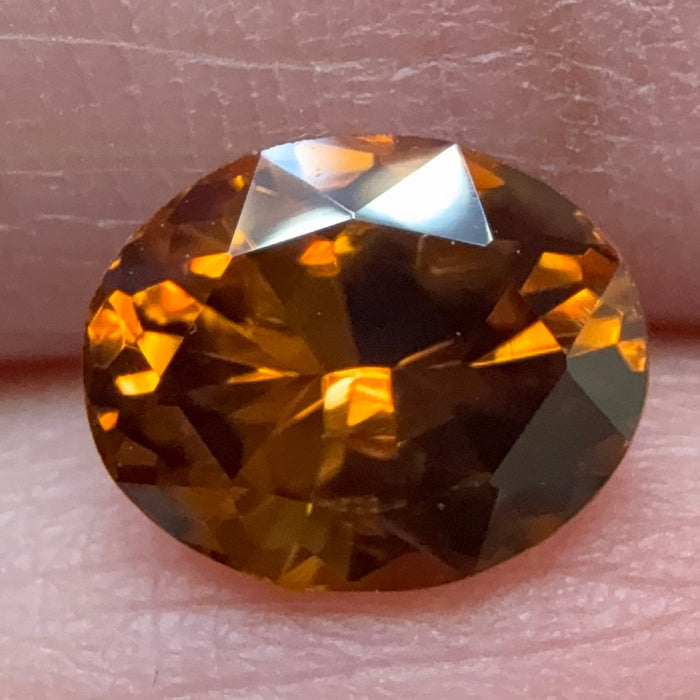 Zircon, 2.09ct, Tanzania, Unheated Untreated.