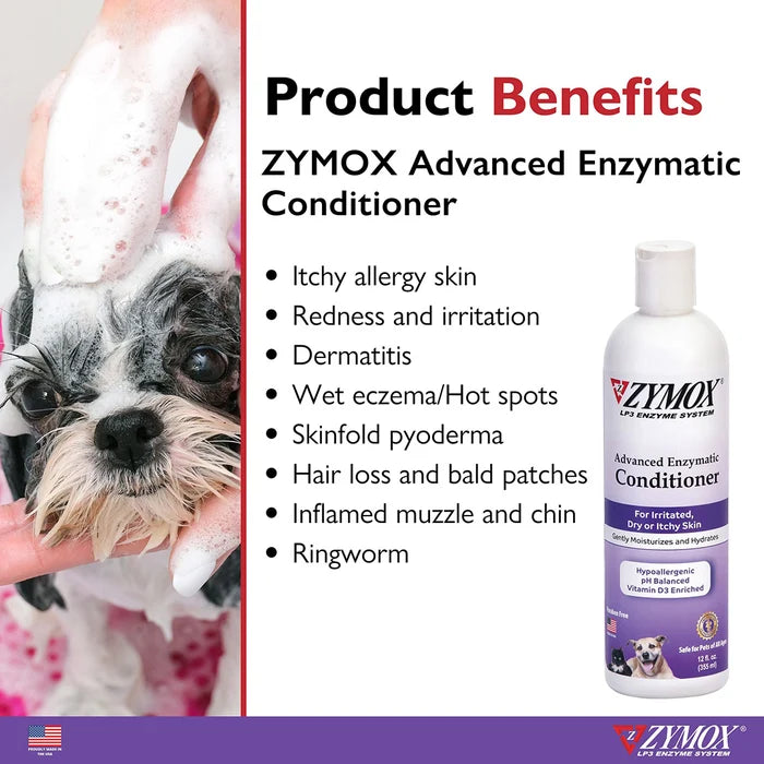 Zymox Advanced Enzymatic Conditioner - 12 oz. bottle