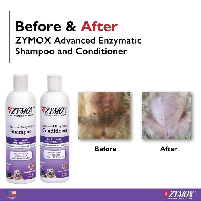 Zymox Advanced Enzymatic Shampoo 12oz