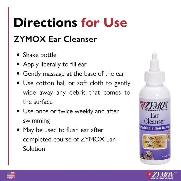 Zymox Ear Cleanser 4oz