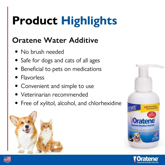 Zymox Oratene Water Additive 8oz